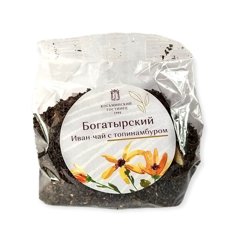 Иван-чай мелколистовой "Богатырский" с топинамбуромй, пакет, 50г