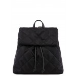 Сумка-рюкзак женская из текстиля черная