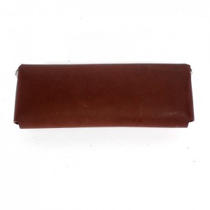 Футляр для ключей Croco-кл-502 (на кнопке)  натуральная кожа коричневый тем шора (1002)  225721