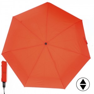 Зонт женский ТриСлона-L 3765D,  R=58см,  суперавтомат, 7 спиц,  3 сложения,  полиэстер, алый