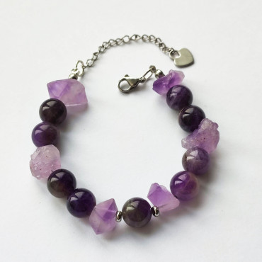 Браслет Аметистовый ...