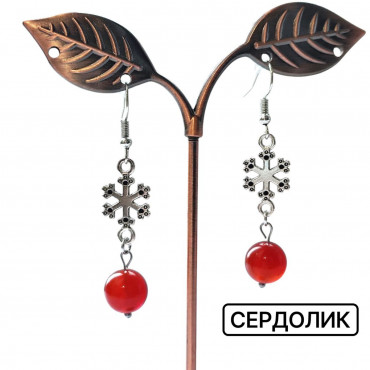 Серьги Мороз и солнц...